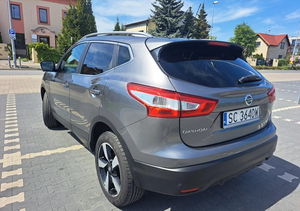 Nissan Qashqai cena 64800 przebieg: 113000, rok produkcji 2015 z Częstochowa małe 46